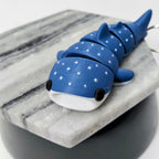 Whaleshark Keychain – Flexible, Colourful, Eco-Friendly Ocean Buddy (8cm)