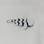 Whaleshark Keychain – Flexible, Colourful, Eco-Friendly Ocean Buddy (8cm)