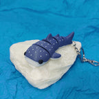 Whaleshark Keychain – Flexible, Colourful, Eco-Friendly Ocean Buddy (8cm)