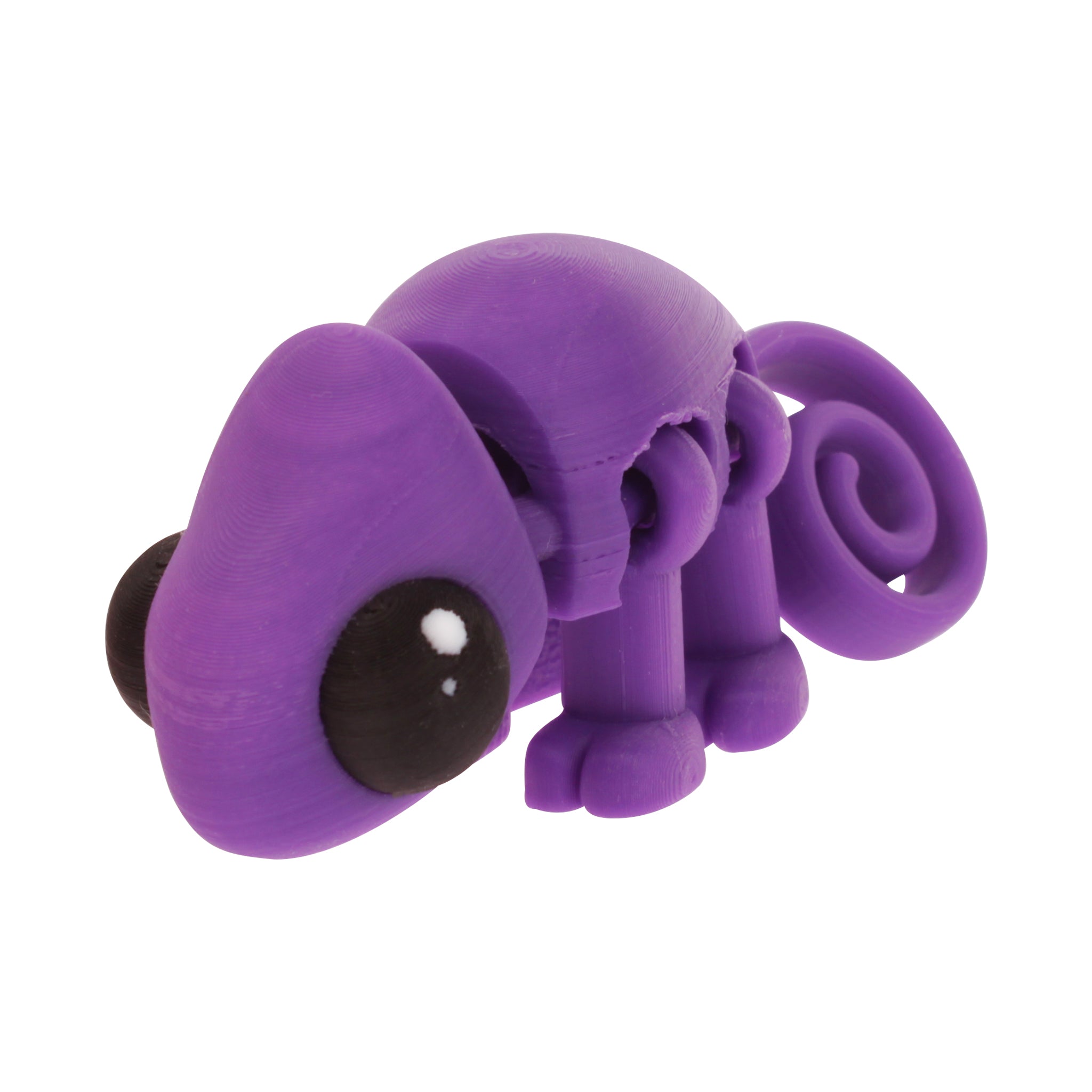 Cute Chameleon Toy Keychain