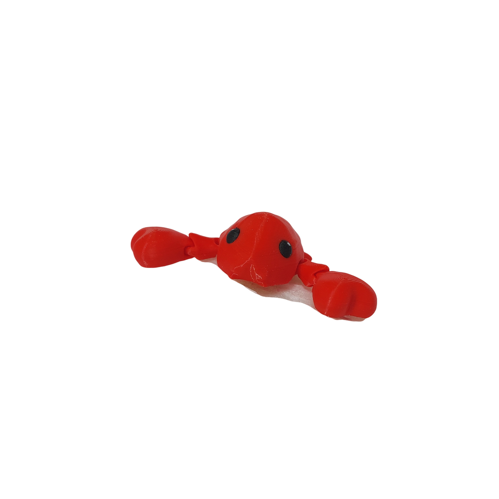 Flexible Lobster Keychain – Colourful Mini Ocean Toy (6cm)3