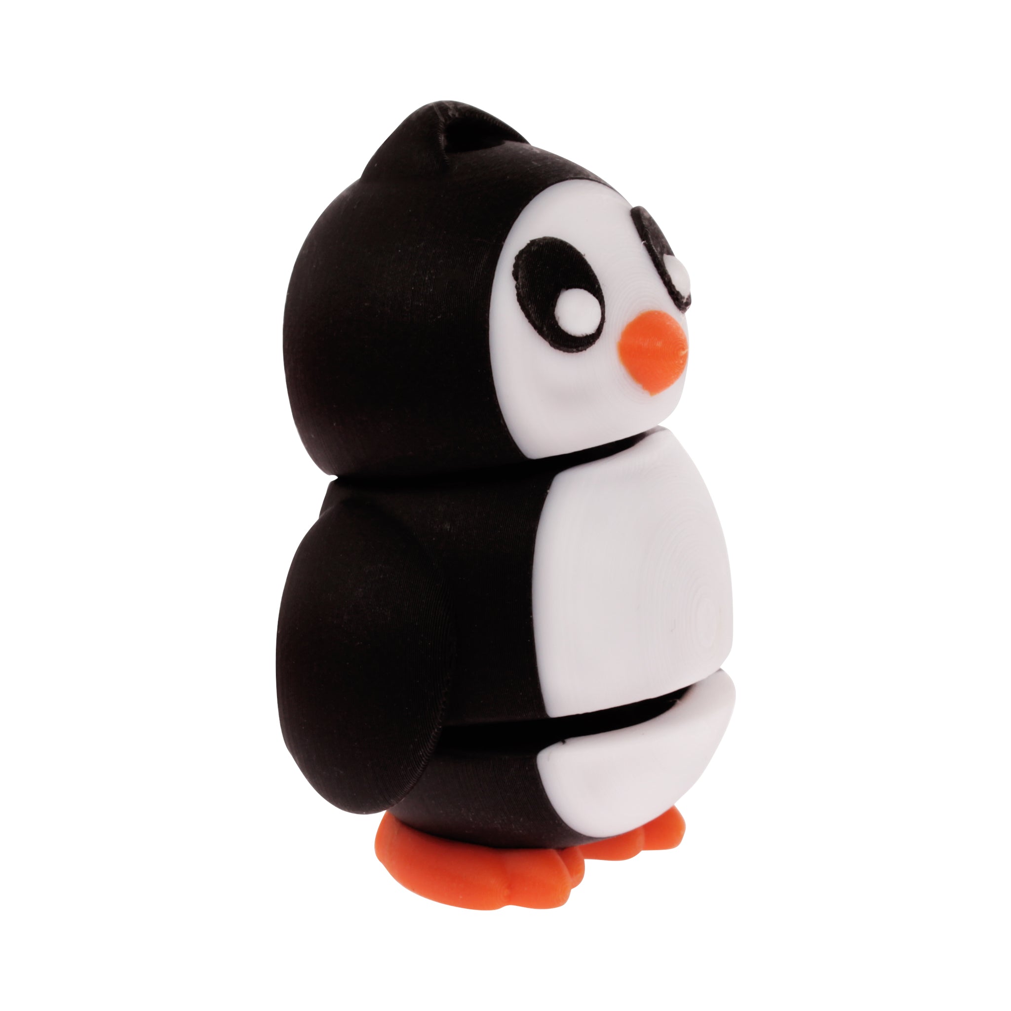 penguin Keychain on a white background