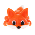 Flexible Keychain Fox — Vibrant Collectable in Renewable PLA