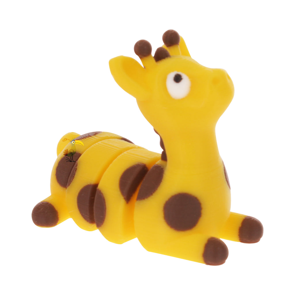 Flexible Giraffe Keychain