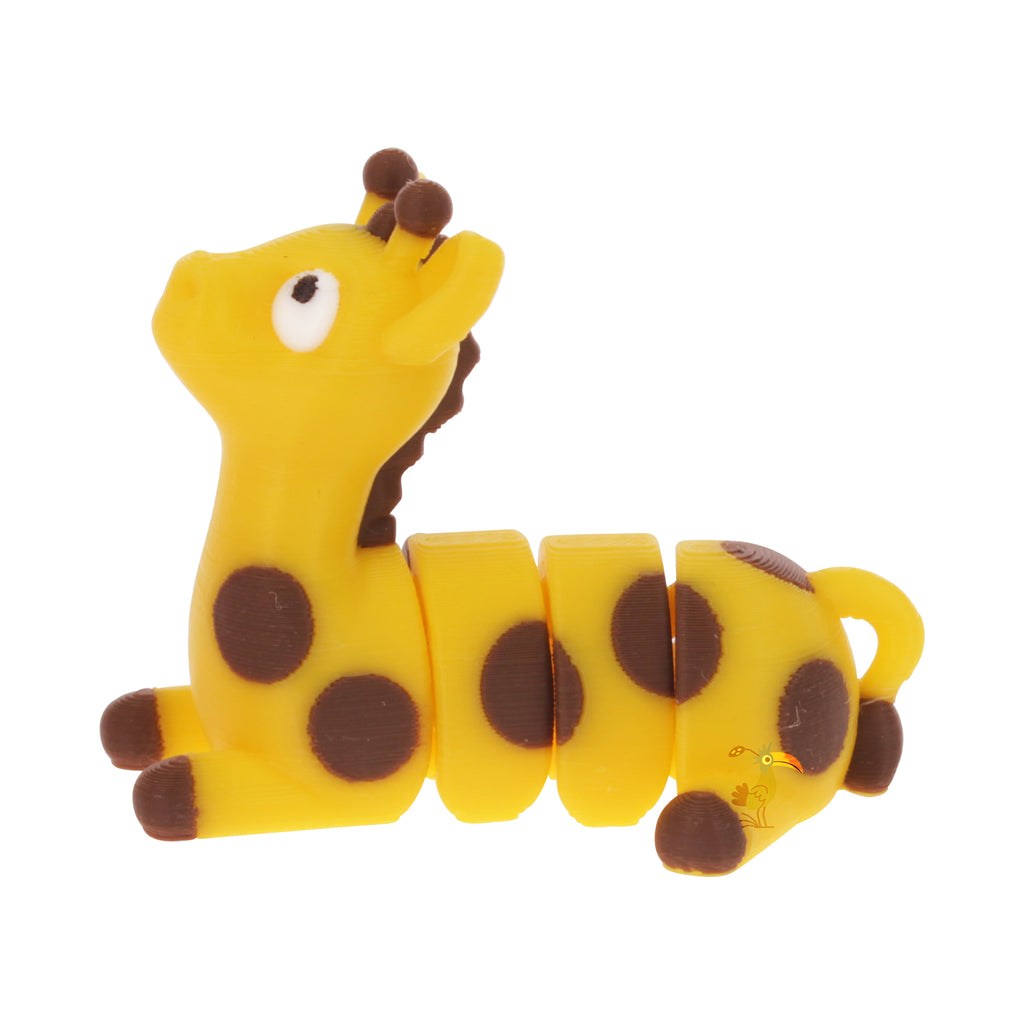 Flexible Giraffe Keychain
