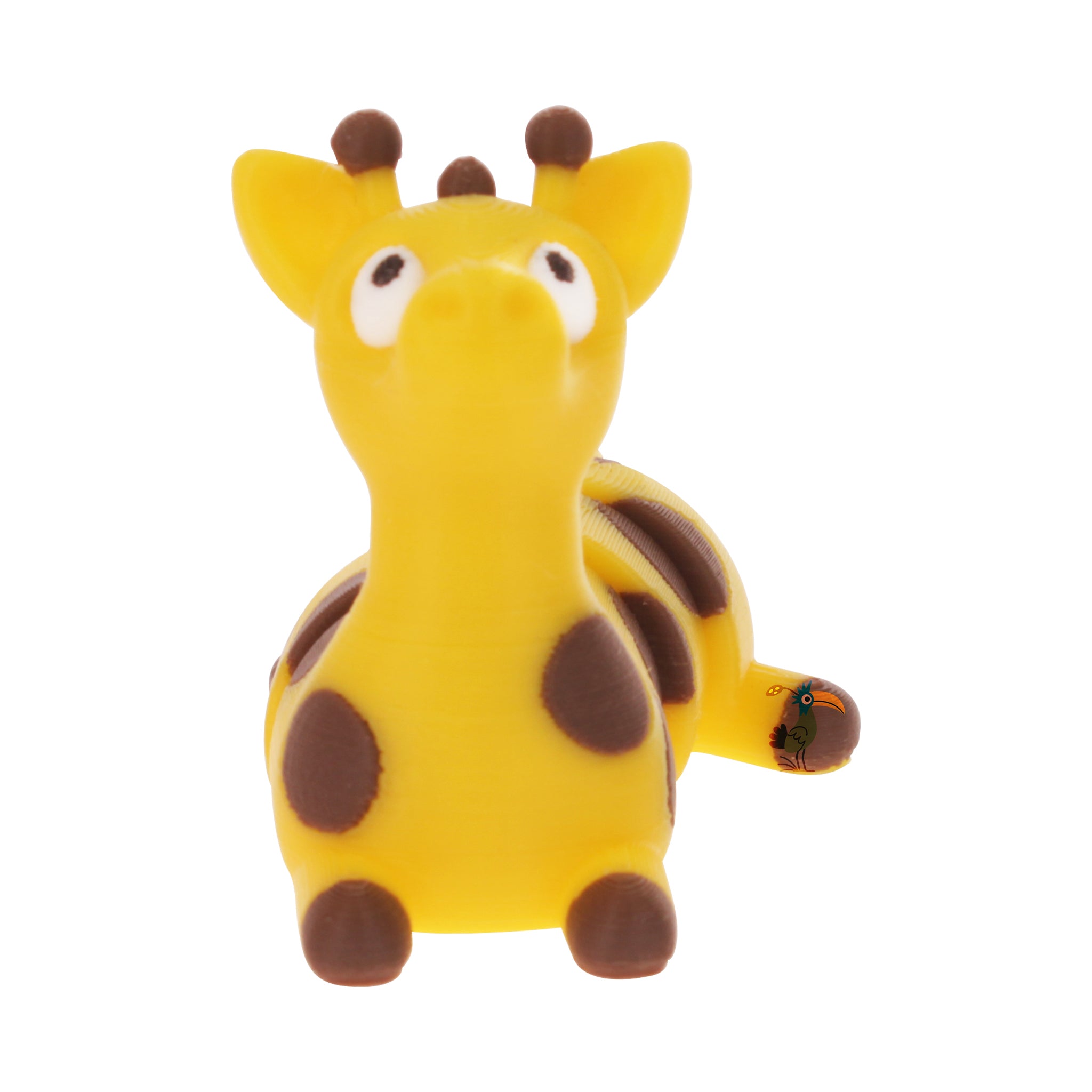 Flexible Giraffe Keychain