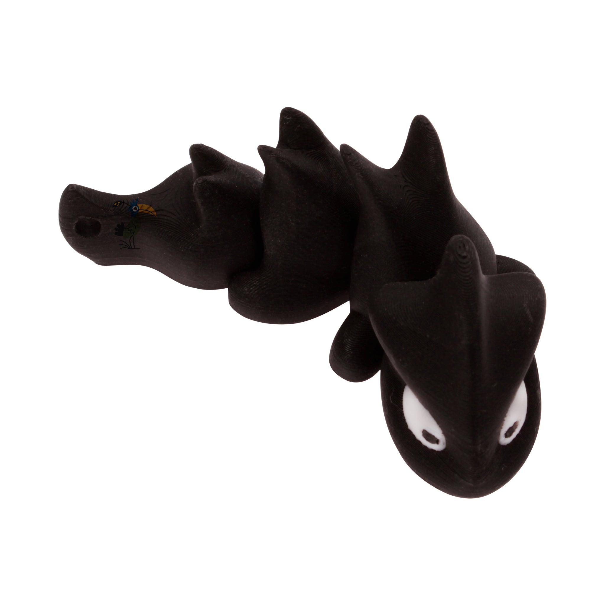 Flexible Dragon Keychain